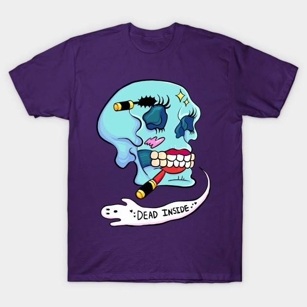 Dead Inside T-Shirt by steffiemolla